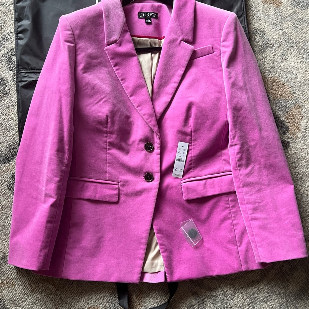 J. Crew Women's Pink Blazer